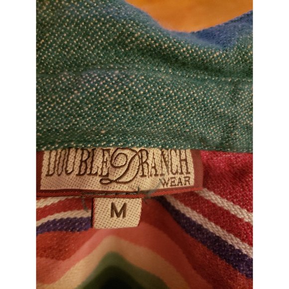 Double‎ D Ranch Wear Striped Button Down Shirt - Picture 5 of 5